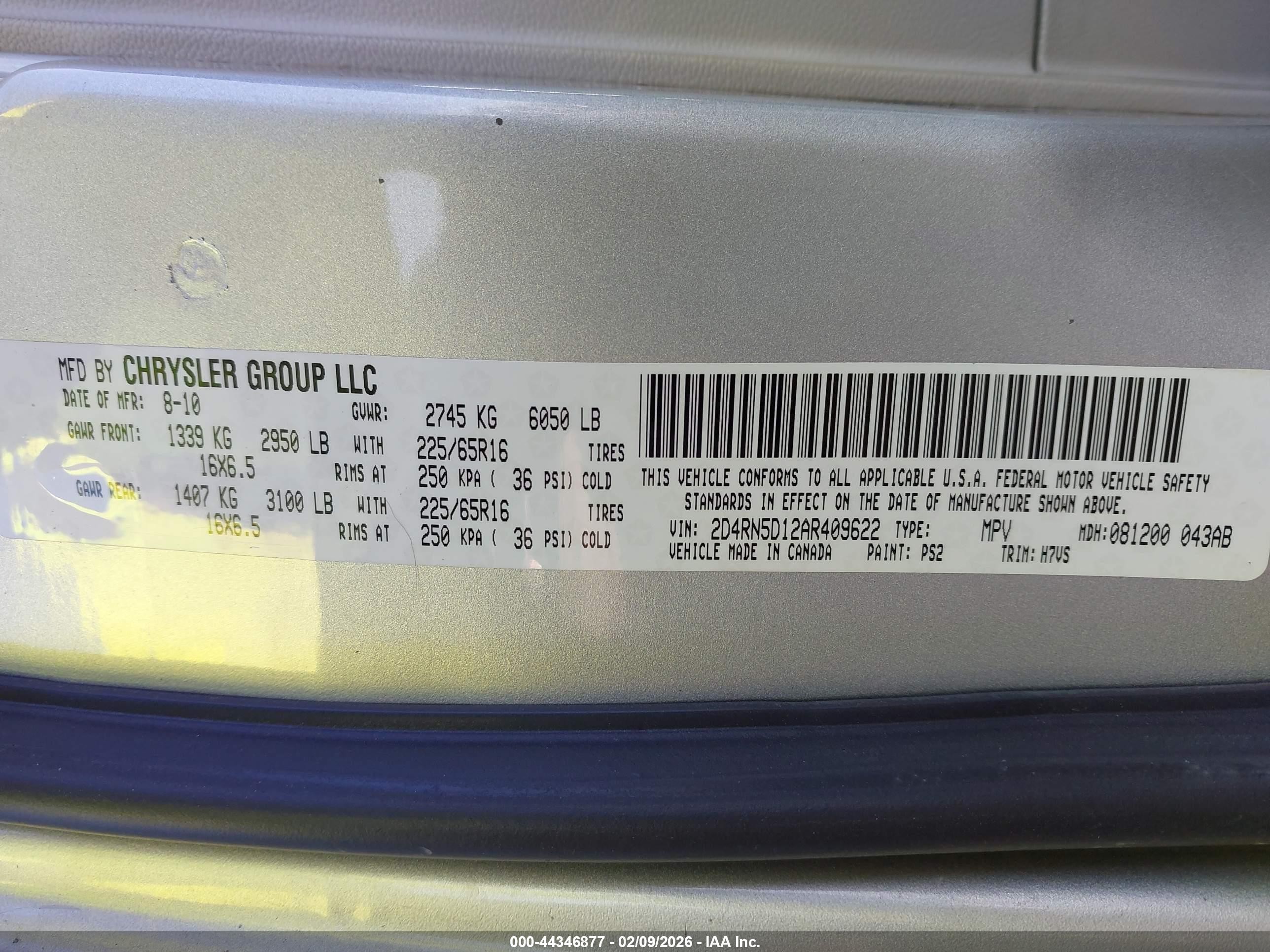 2010 Dodge Grand Caravan Sxt Silver vin: 2D4RN5D12AR409622