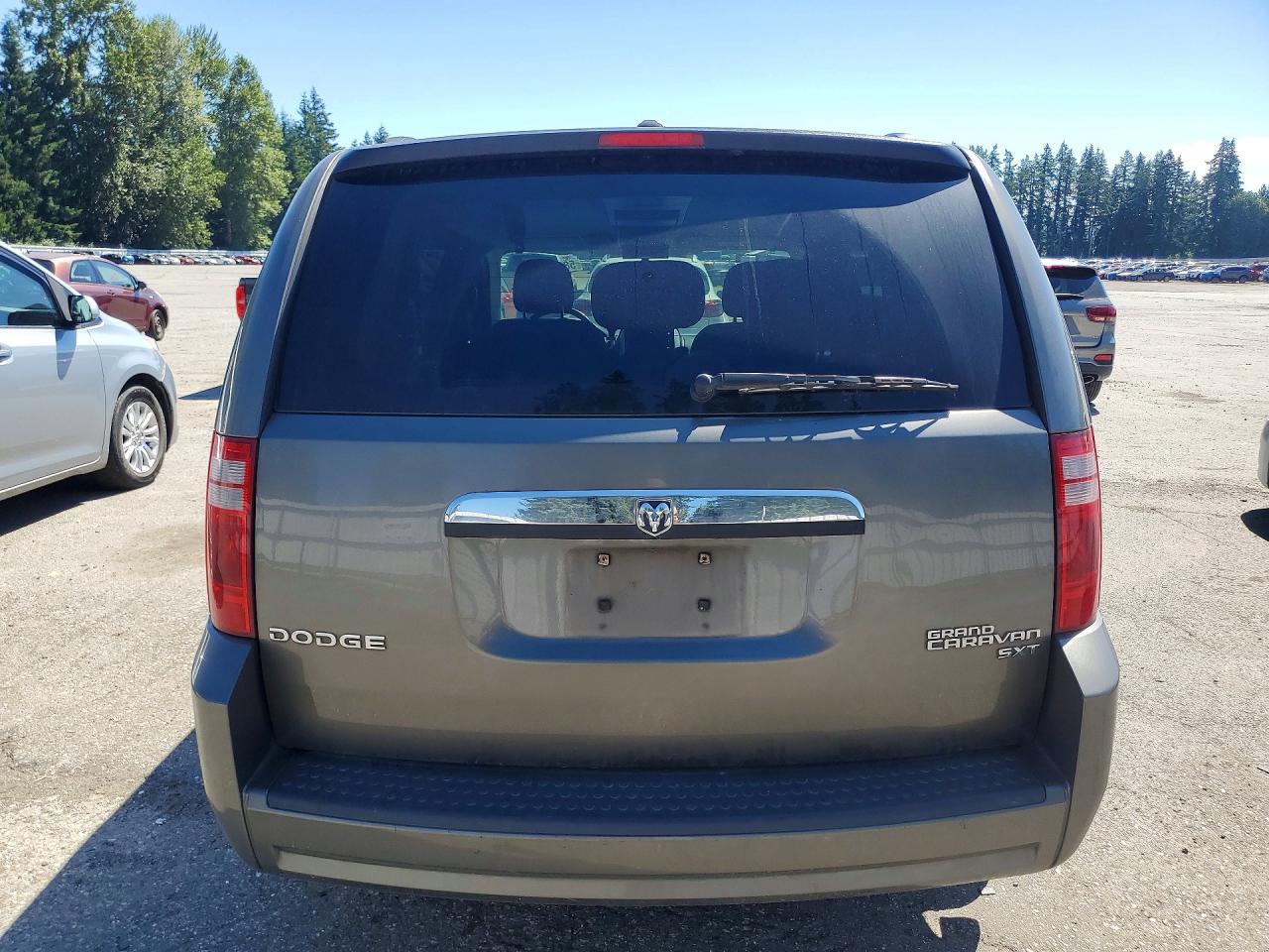 2010 Dodge Grand Caravan Sxt Gray vin: 2D4RN5D12AR467147