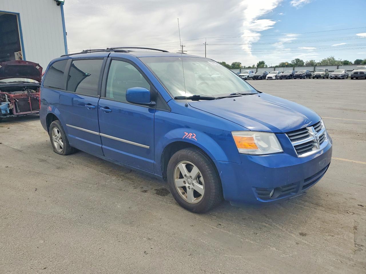 2010 Dodge Grand Caravan Sxt Blue vin: 2D4RN5D13AR397318
