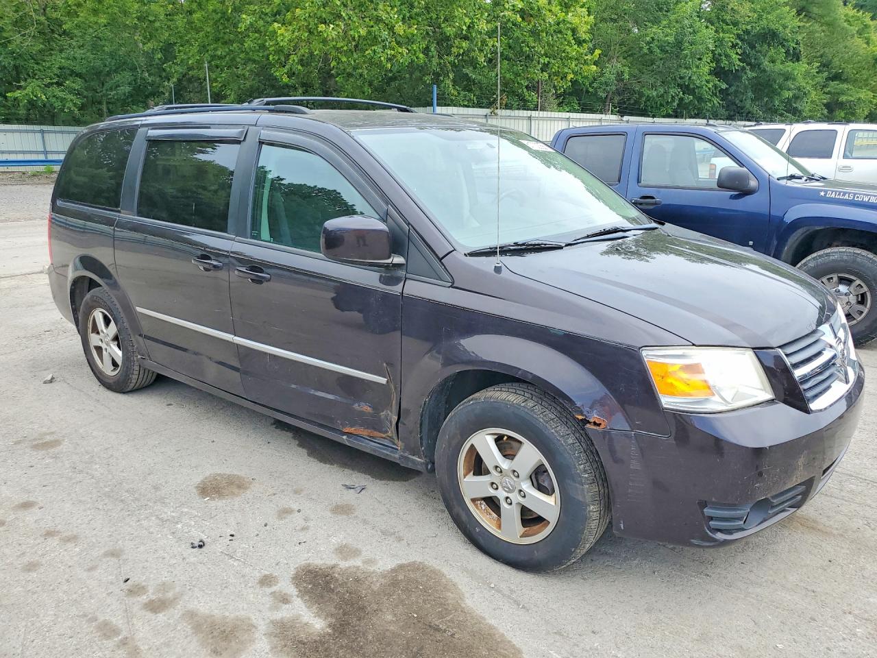 2010 Dodge Grand Caravan Sxt Black vin: 2D4RN5D13AR412531