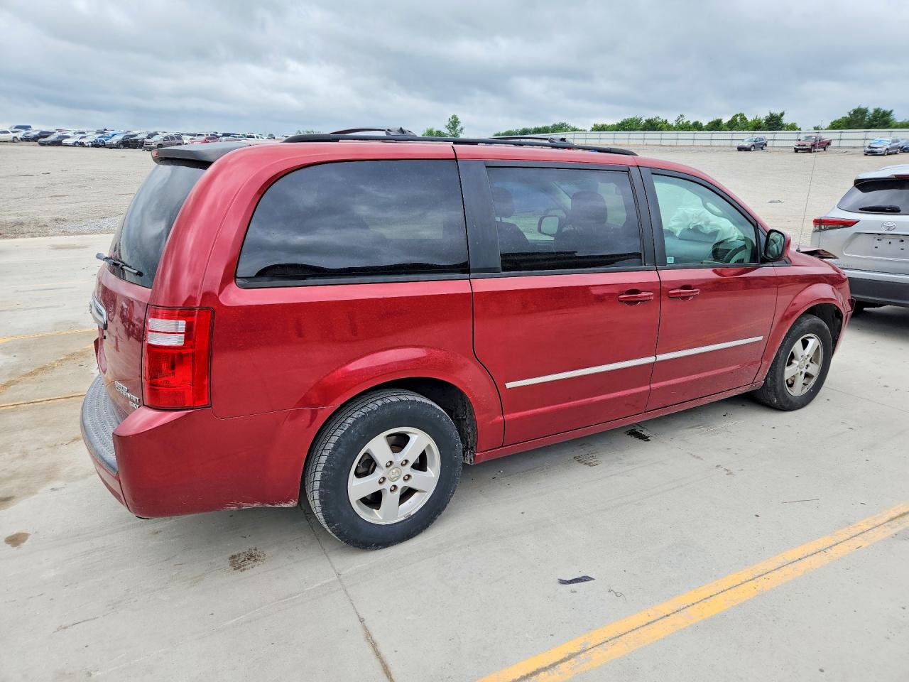 2010 Dodge Grand Caravan Sxt Red vin: 2D4RN5D13AR416675