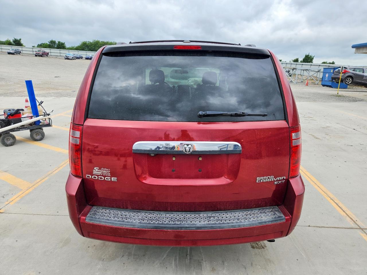 2010 Dodge Grand Caravan Sxt Red vin: 2D4RN5D13AR416675