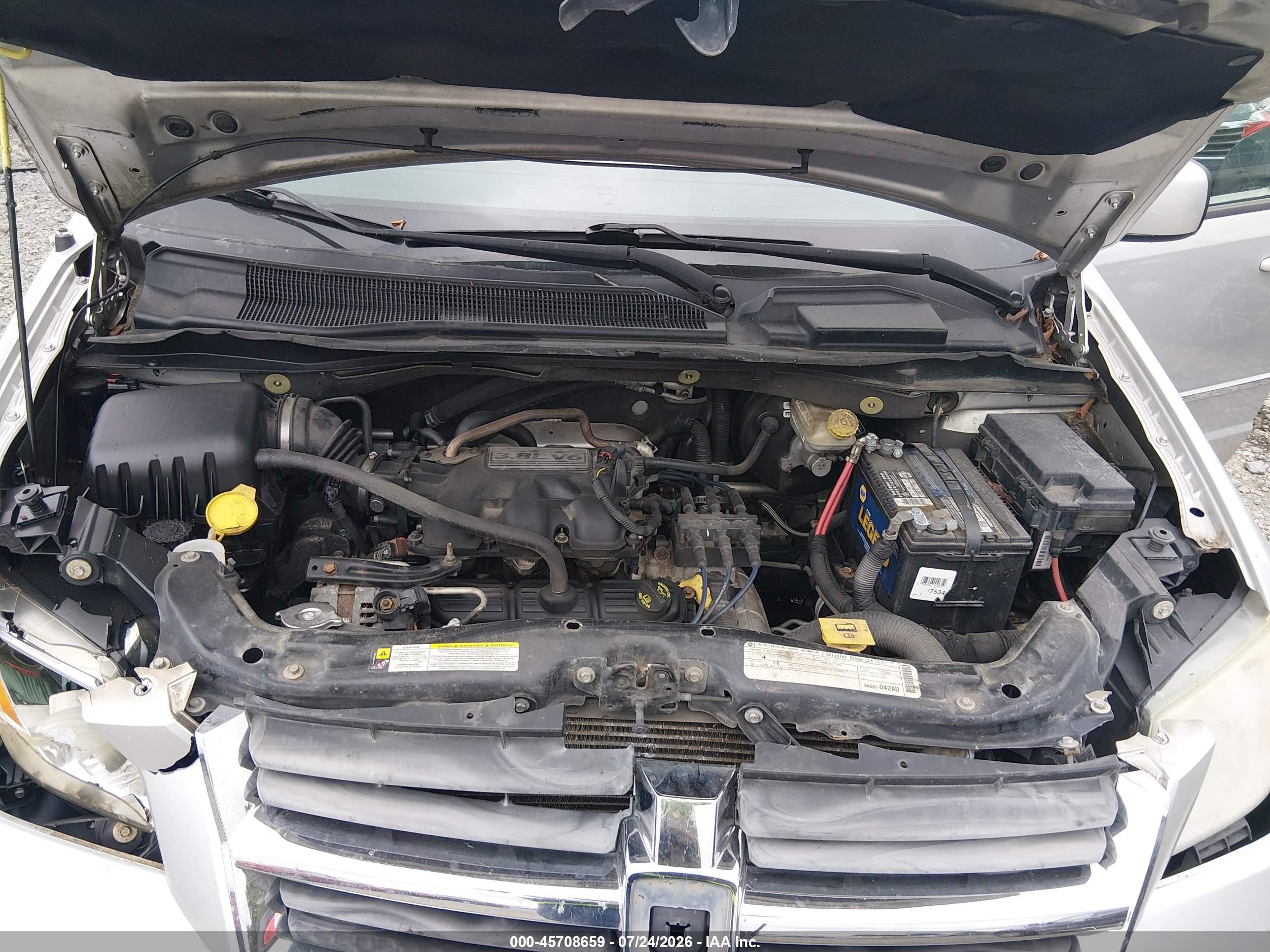 2010 Dodge Grand Caravan Sxt Gray vin: 2D4RN5D14AR100170
