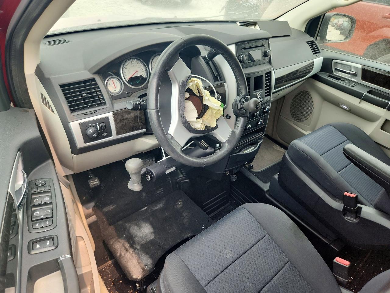 2010 Dodge Grand Caravan Sxt Red vin: 2D4RN5D14AR129751