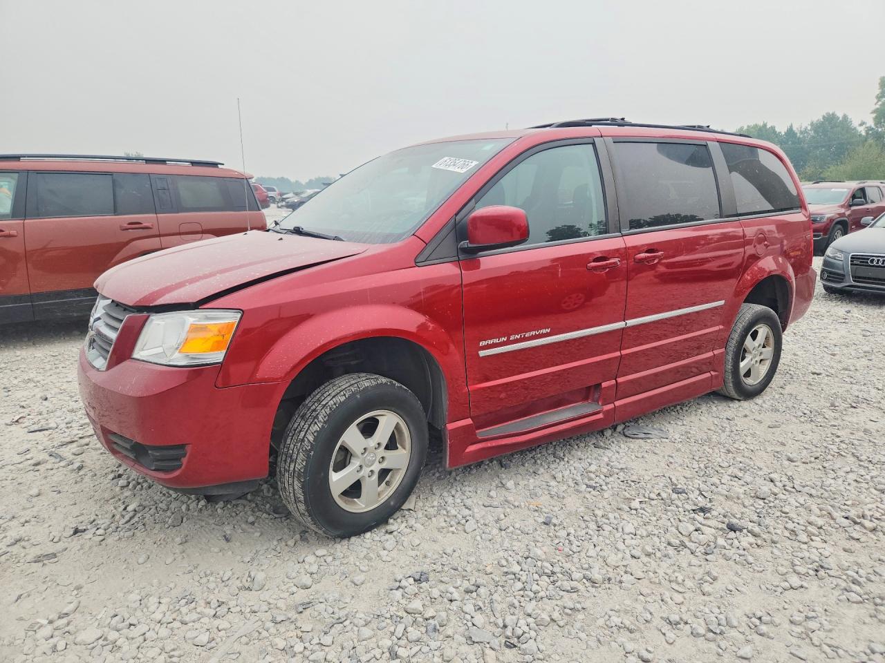2010 Dodge Grand Caravan Sxt Красный vin: 2D4RN5D14AR129751