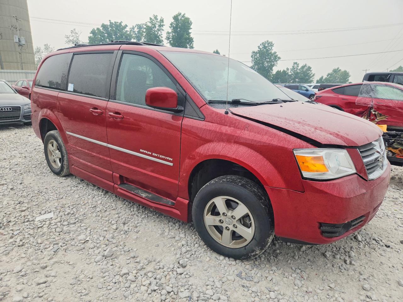 2010 Dodge Grand Caravan Sxt Red vin: 2D4RN5D14AR129751