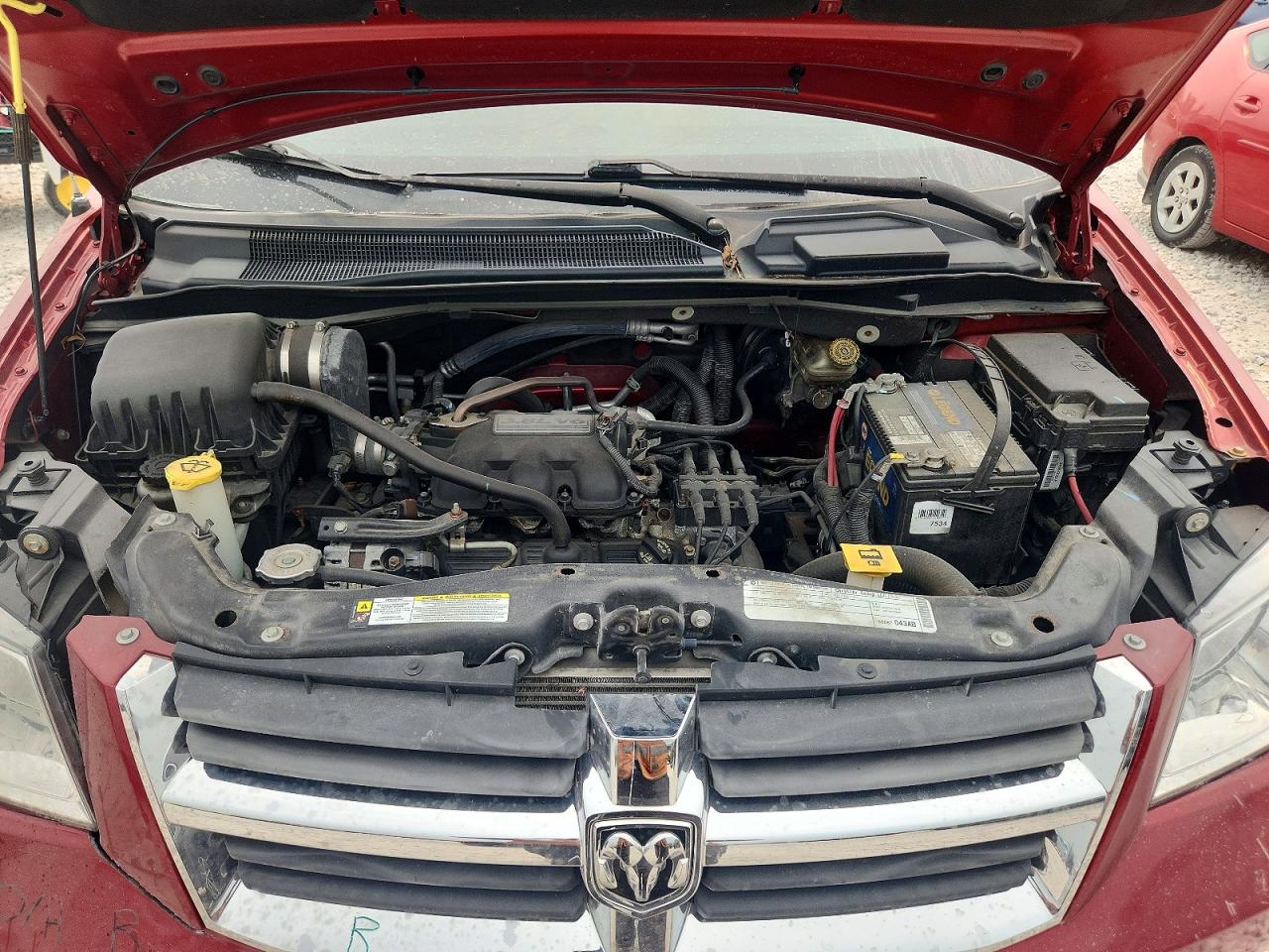 2010 Dodge Grand Caravan Sxt Red vin: 2D4RN5D14AR129751