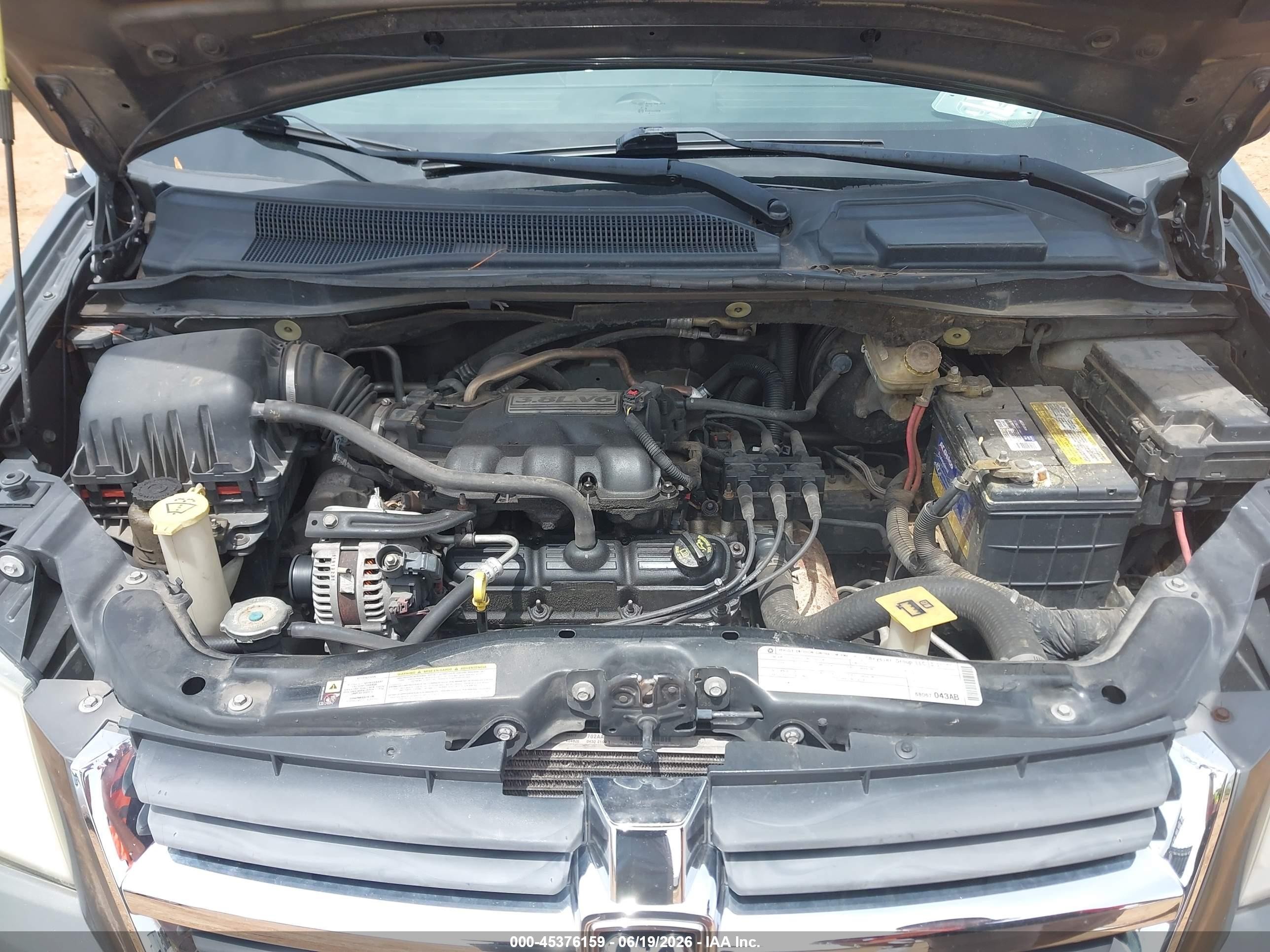 2010 Dodge Grand Caravan Sxt Gray vin: 2D4RN5D14AR261151