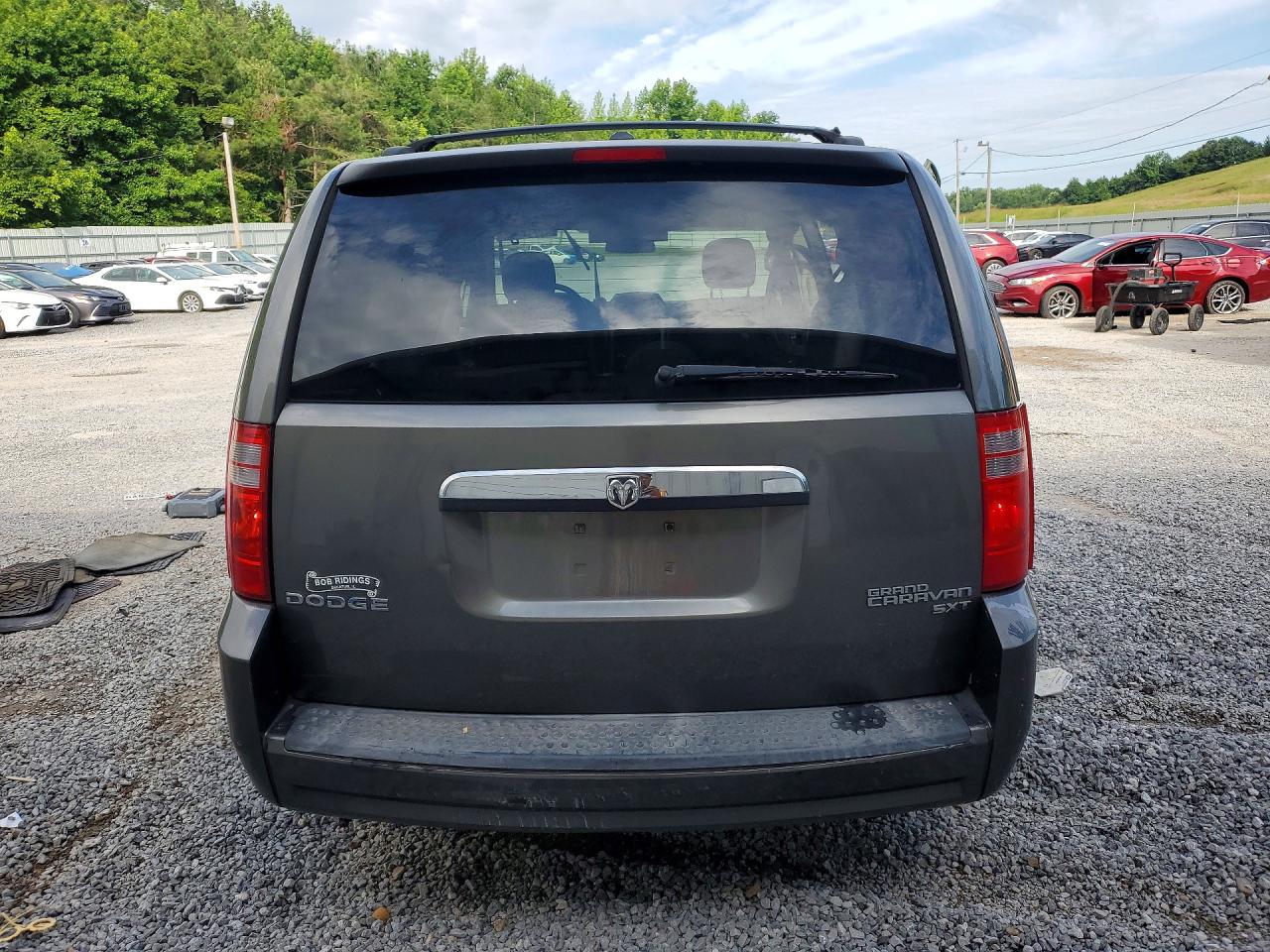 2010 Dodge Grand Caravan Sxt Gray vin: 2D4RN5D14AR261196