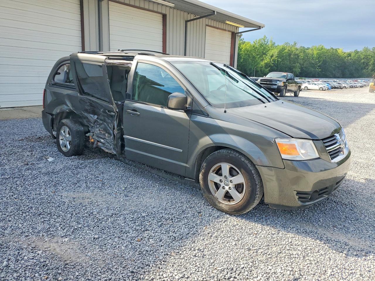 2010 Dodge Grand Caravan Sxt Gray vin: 2D4RN5D14AR261196