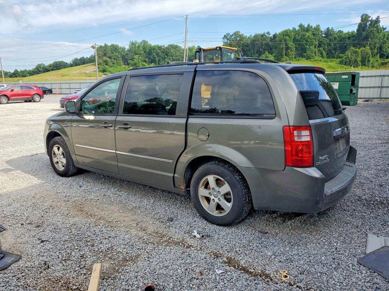 2010 Dodge Grand Caravan Sxt Gray vin: 2D4RN5D14AR261196