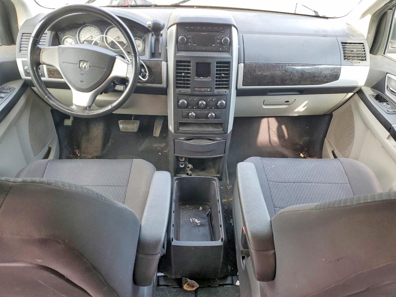 2010 Dodge Grand Caravan Sxt Gray vin: 2D4RN5D14AR261196