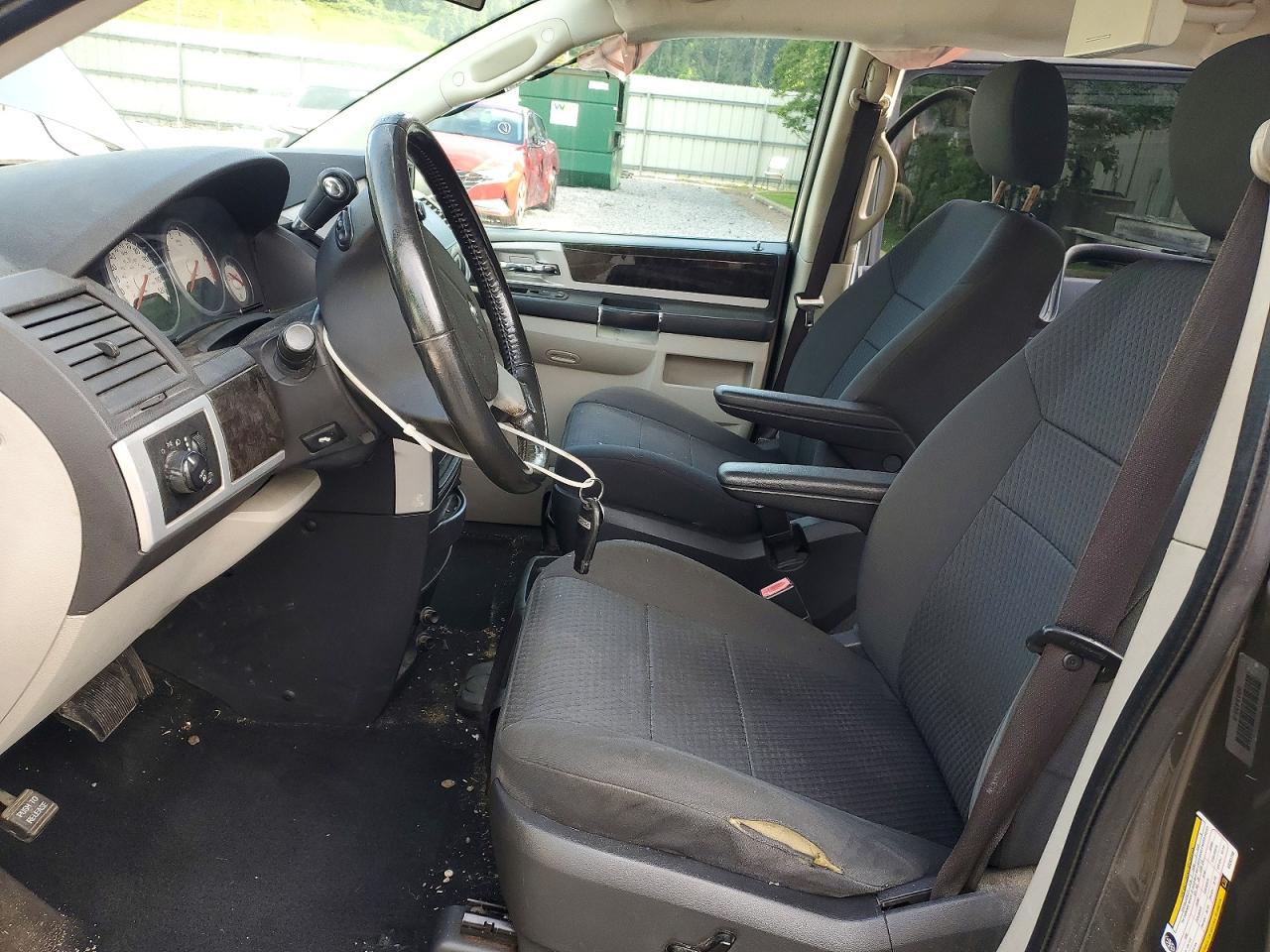 2010 Dodge Grand Caravan Sxt Gray vin: 2D4RN5D14AR261196