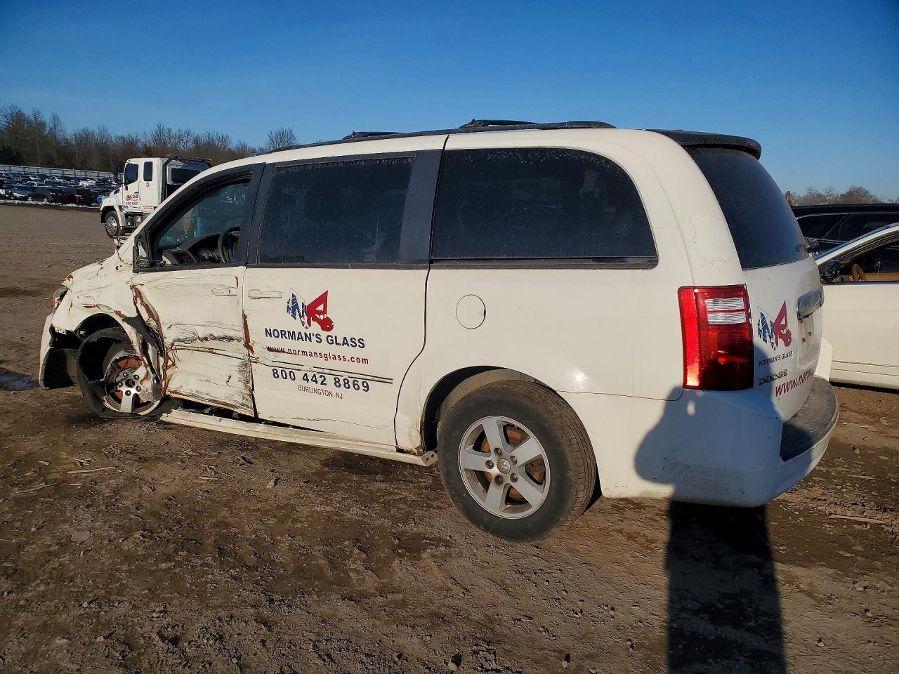 2010 Dodge Grand Caravan Sxt White vin: 2D4RN5D14AR316939