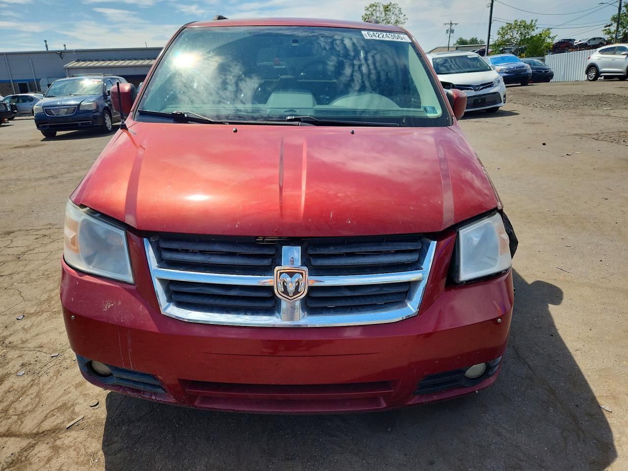 2010 Dodge Grand Caravan Sxt Red vin: 2D4RN5D15AR146168