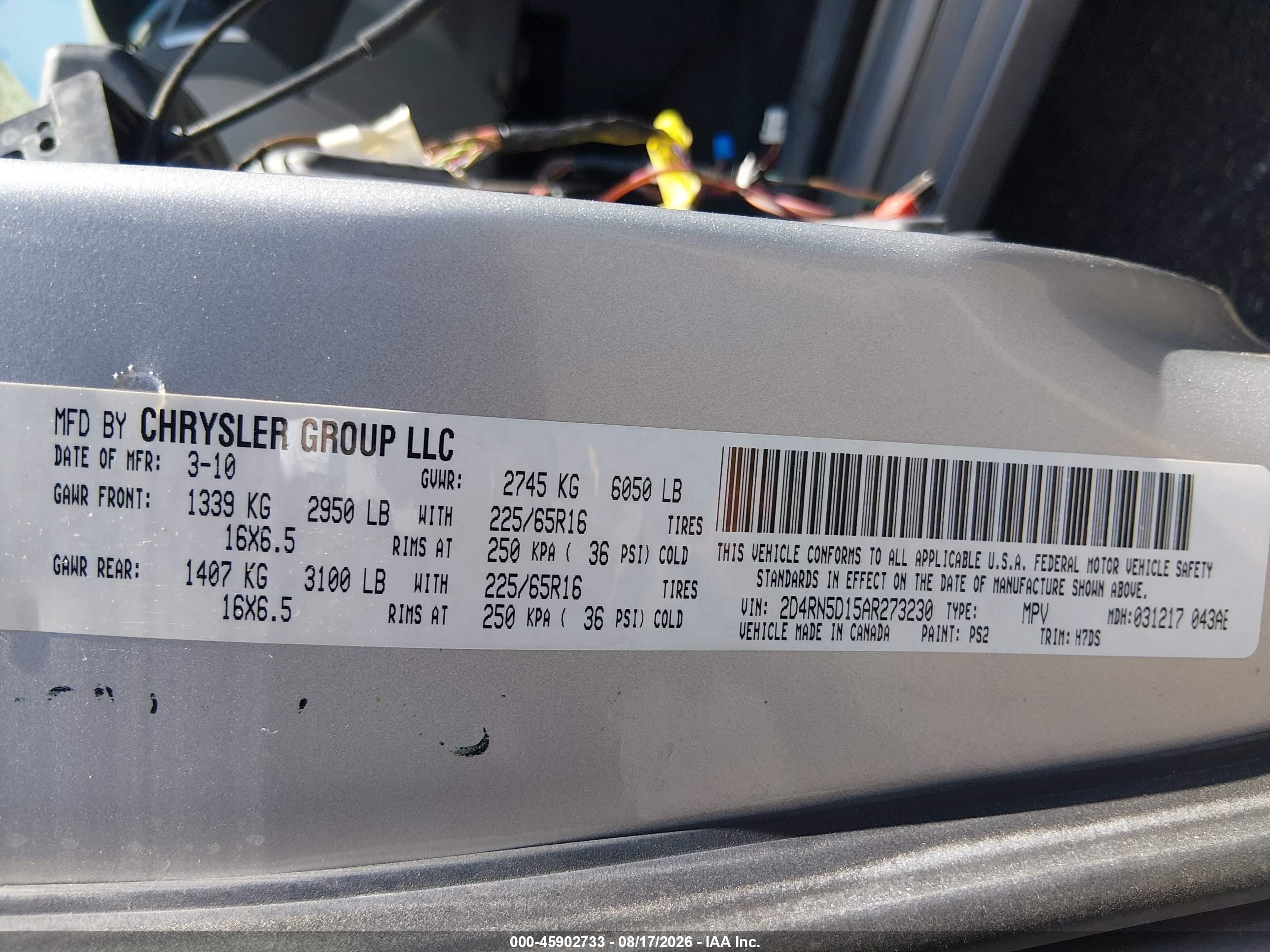 2010 Dodge Grand Caravan Sxt Silver vin: 2D4RN5D15AR273230