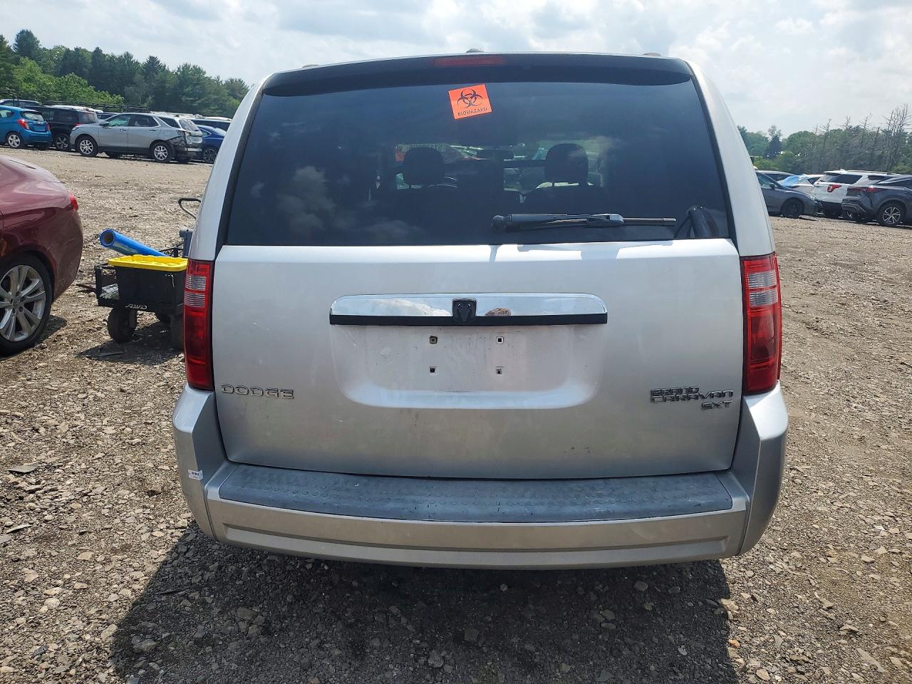 2010 Dodge Grand Caravan Sxt Silver vin: 2D4RN5D15AR417455