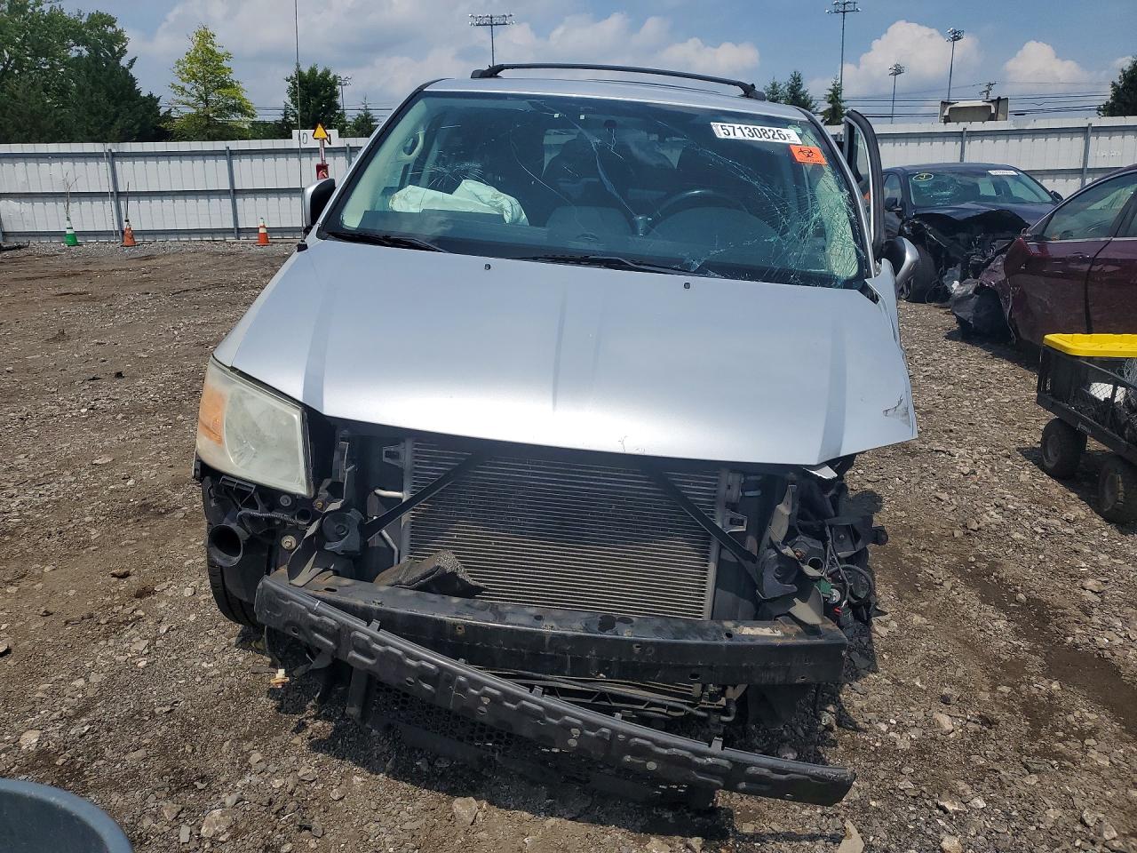 2010 Dodge Grand Caravan Sxt Silver vin: 2D4RN5D15AR417455