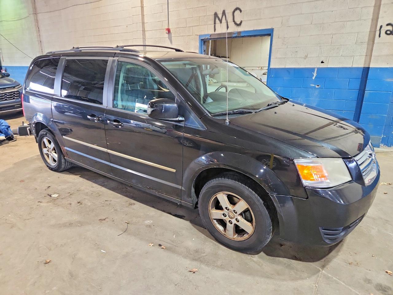 2010 Dodge Grand Caravan Sxt Black vin: 2D4RN5D16AR135647
