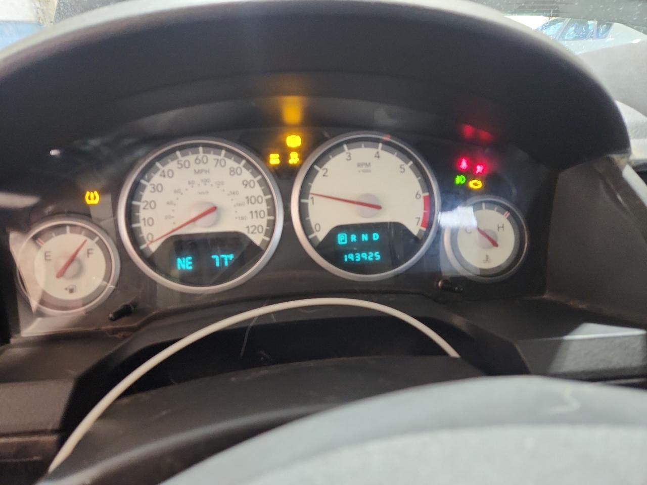 2010 Dodge Grand Caravan Sxt Black vin: 2D4RN5D16AR135647 Damage: Warning Light - Engine, On, Unacceptable