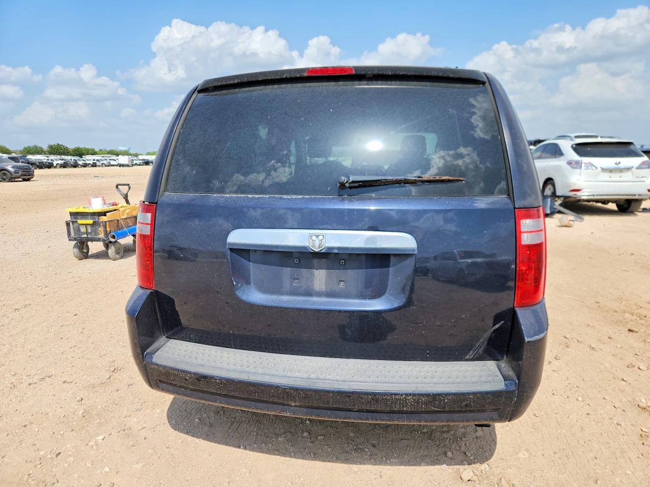 2010 Dodge Grand Caravan Sxt Blue vin: 2D4RN5D16AR145384