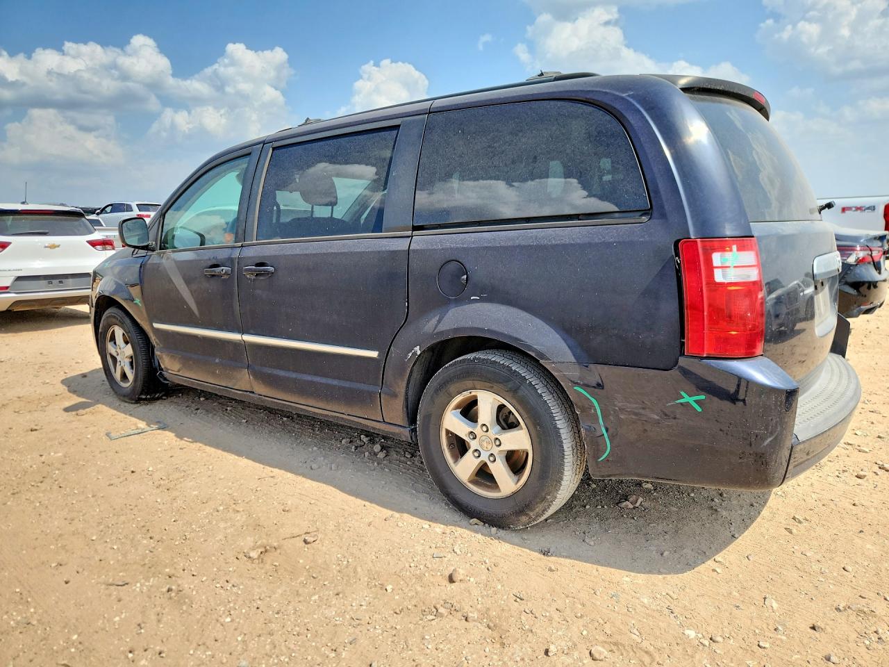 2010 Dodge Grand Caravan Sxt Blue vin: 2D4RN5D16AR145384