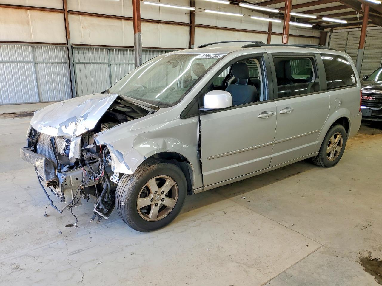 2010 Dodge Grand Caravan Sxt Silver vin: 2D4RN5D16AR180099