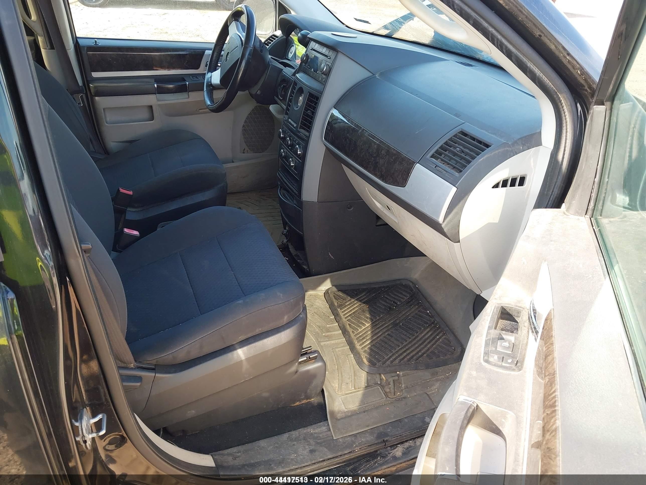 2010 Dodge Grand Caravan Sxt Black vin: 2D4RN5D16AR195640