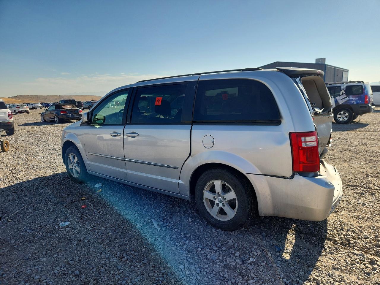 2010 Dodge Grand Caravan Sxt Silver vin: 2D4RN5D16AR458595
