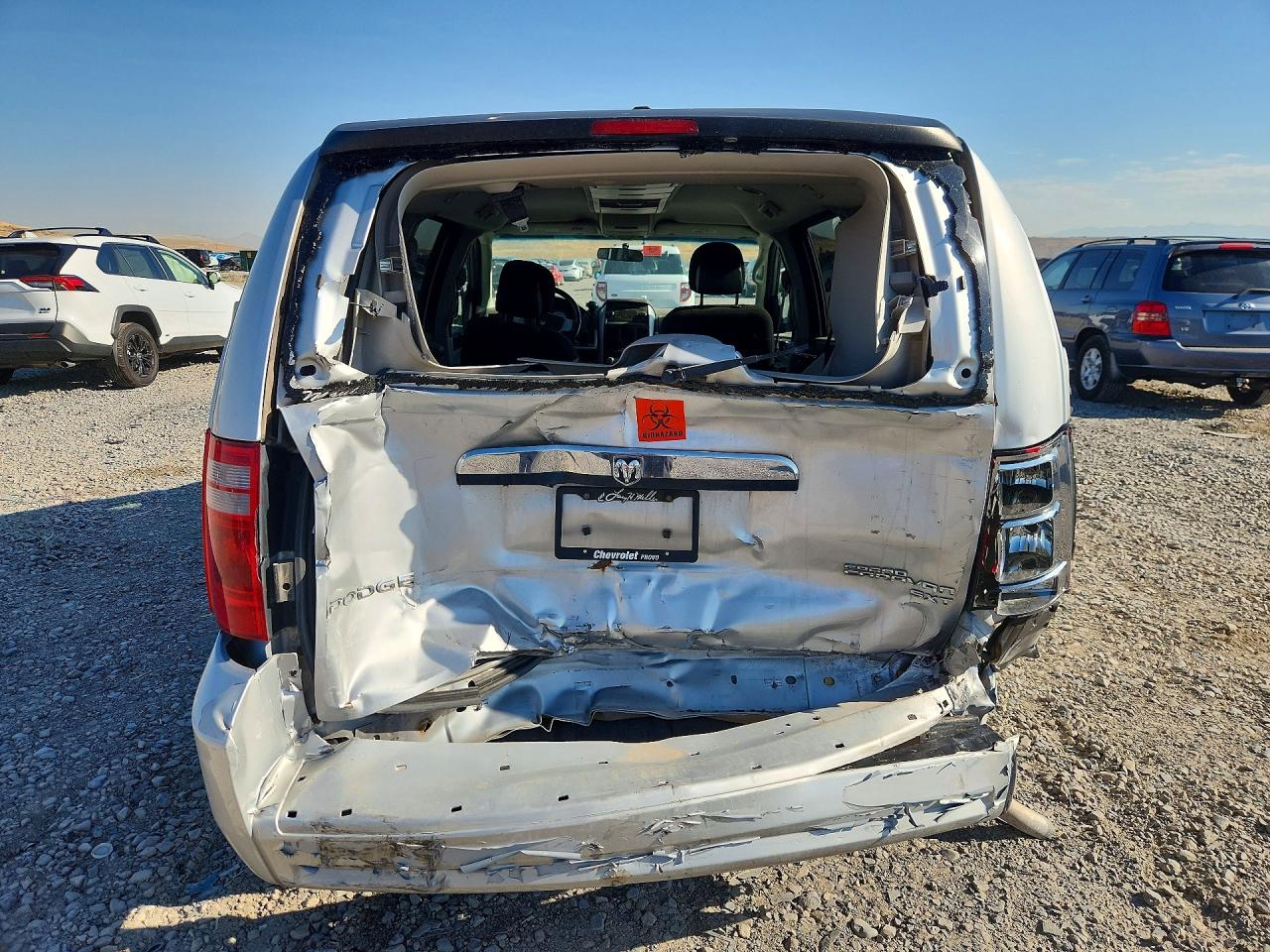 2010 Dodge Grand Caravan Sxt Silver vin: 2D4RN5D16AR458595