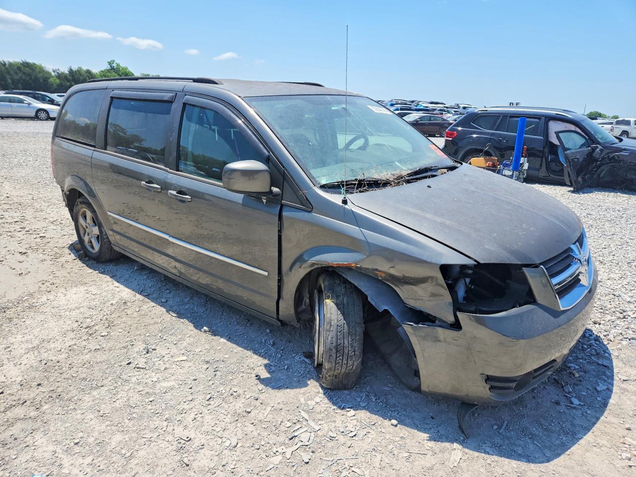 2010 Dodge Grand Caravan Sxt Brown vin: 2D4RN5D16AR467152