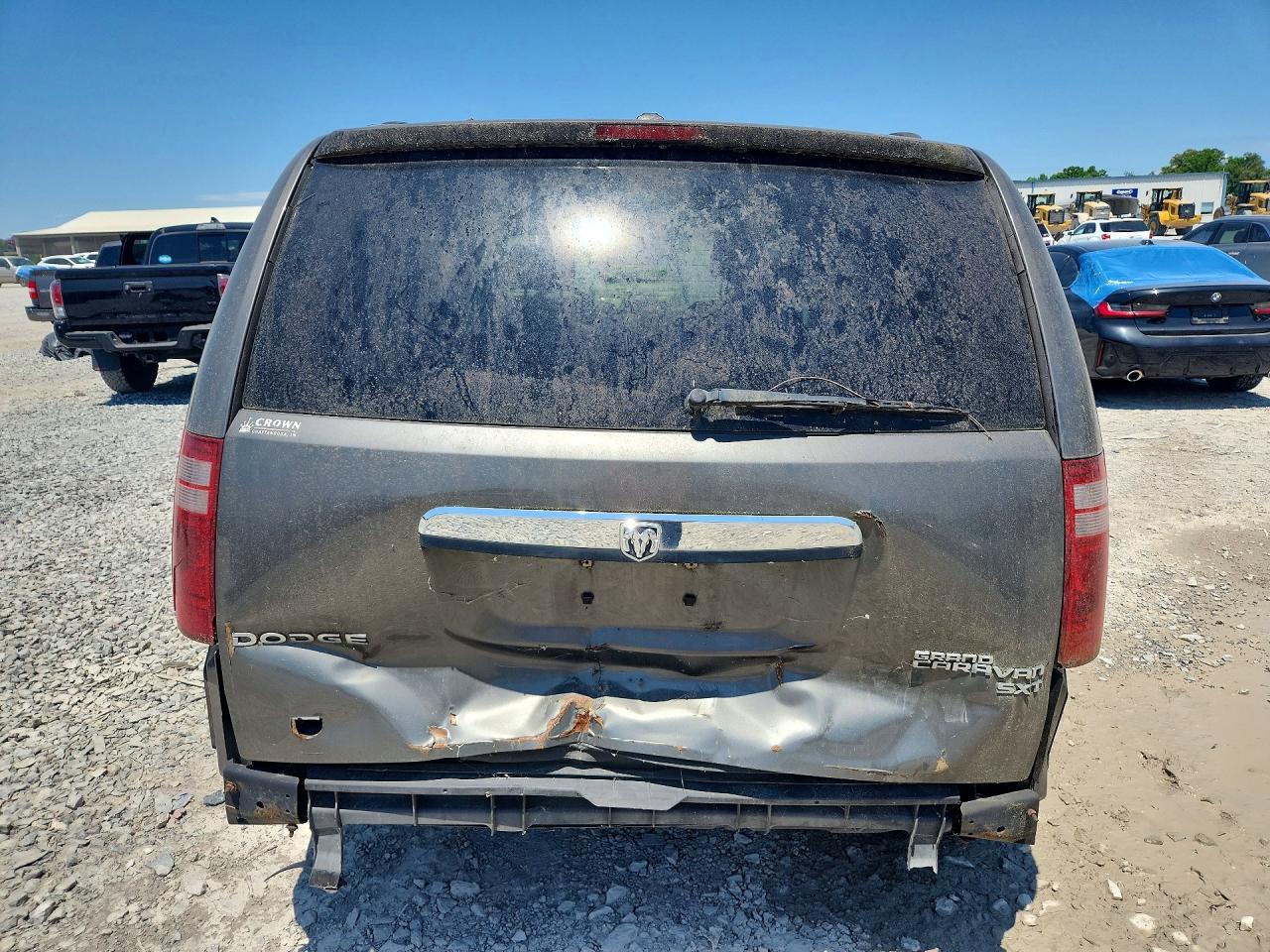 2010 Dodge Grand Caravan Sxt Brown vin: 2D4RN5D16AR467152