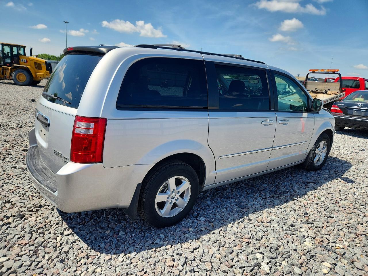 2010 Dodge Grand Caravan Sxt Серебряный vin: 2D4RN5D17AR134717