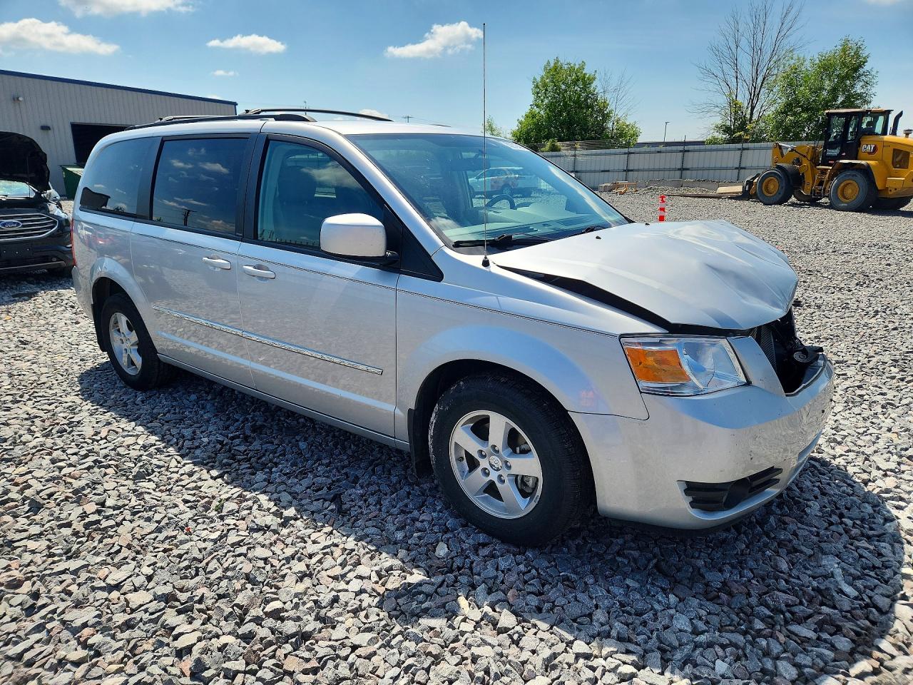 2010 Dodge Grand Caravan Sxt Серебряный vin: 2D4RN5D17AR134717