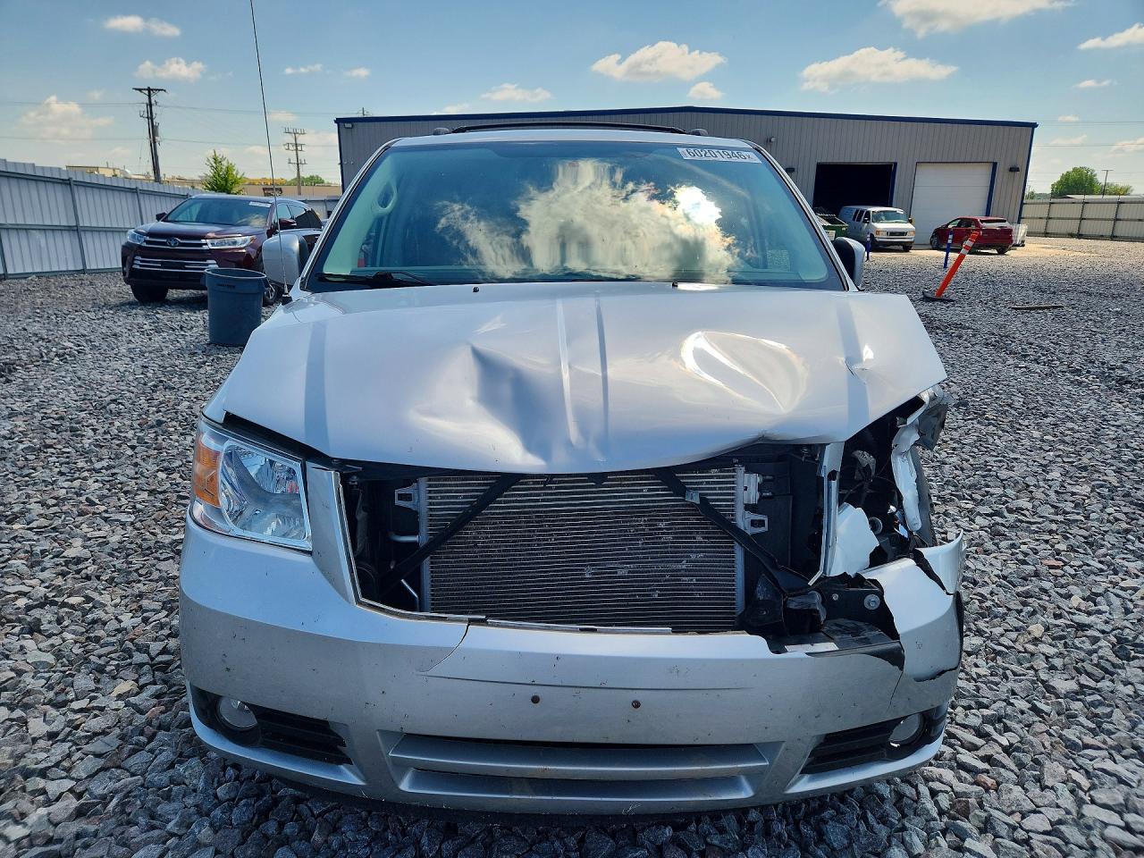 2010 Dodge Grand Caravan Sxt Серебряный vin: 2D4RN5D17AR134717