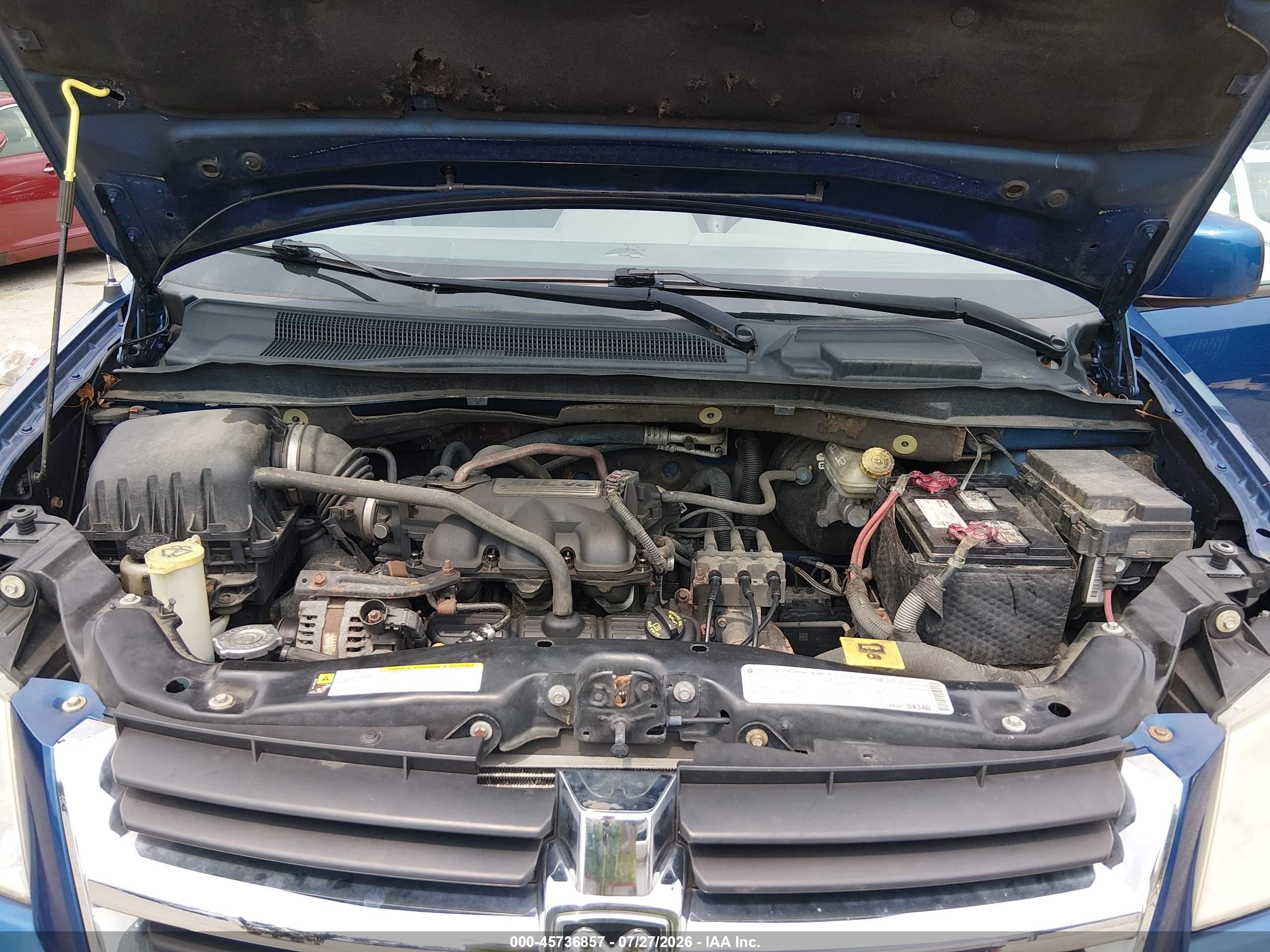 2010 Dodge Grand Caravan Sxt Blue vin: 2D4RN5D17AR205222