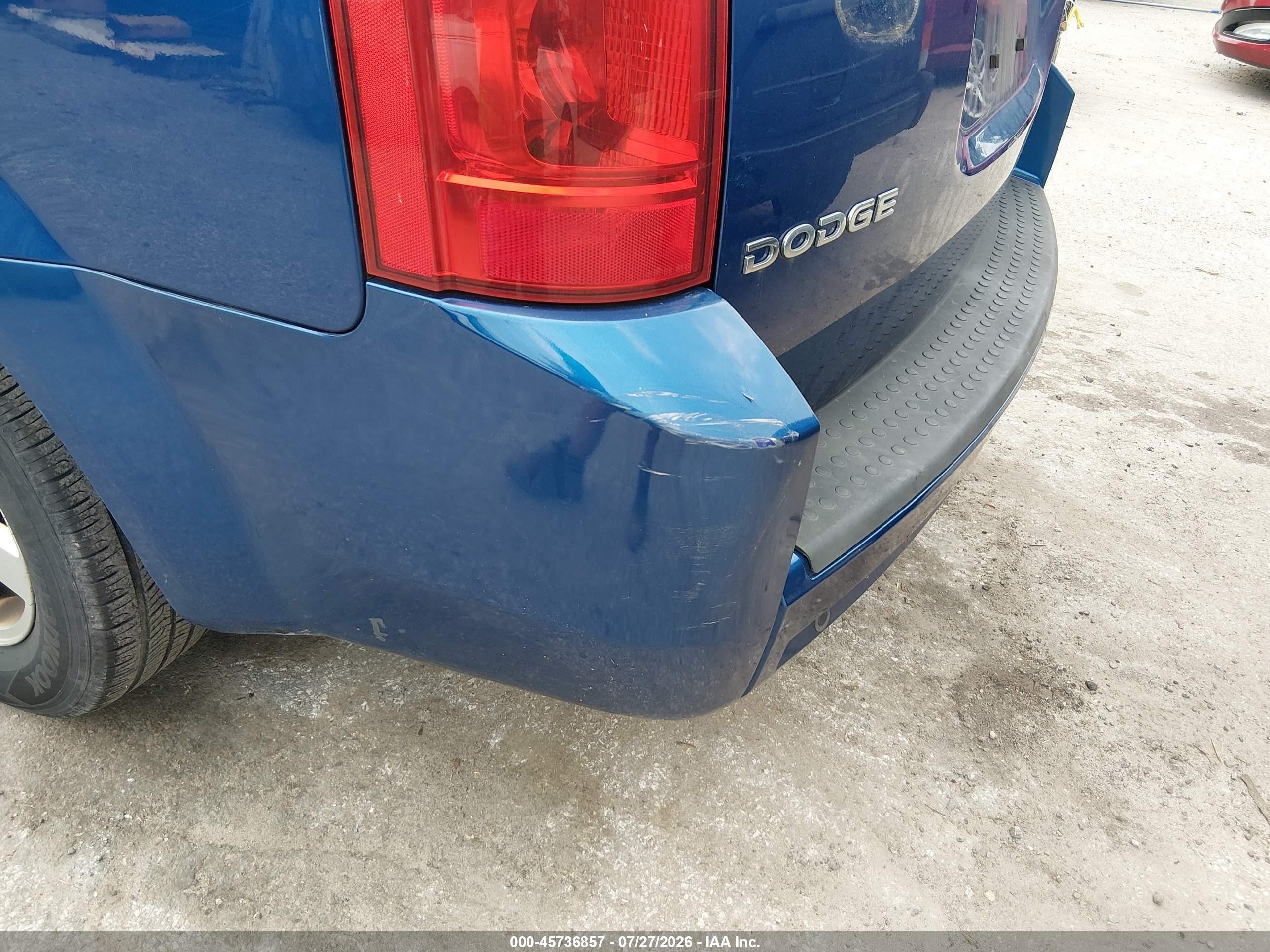 2010 Dodge Grand Caravan Sxt Blue vin: 2D4RN5D17AR205222