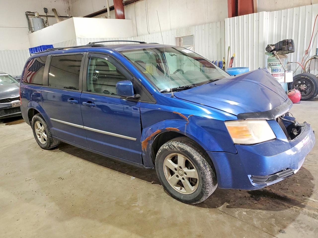 2010 Dodge Grand Caravan Sxt Blue vin: 2D4RN5D17AR434290