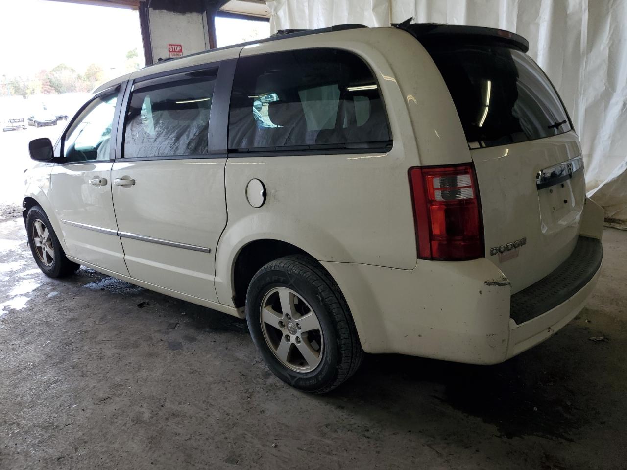 2010 Dodge Grand Caravan Sxt White vin: 2D4RN5D18AR190813
