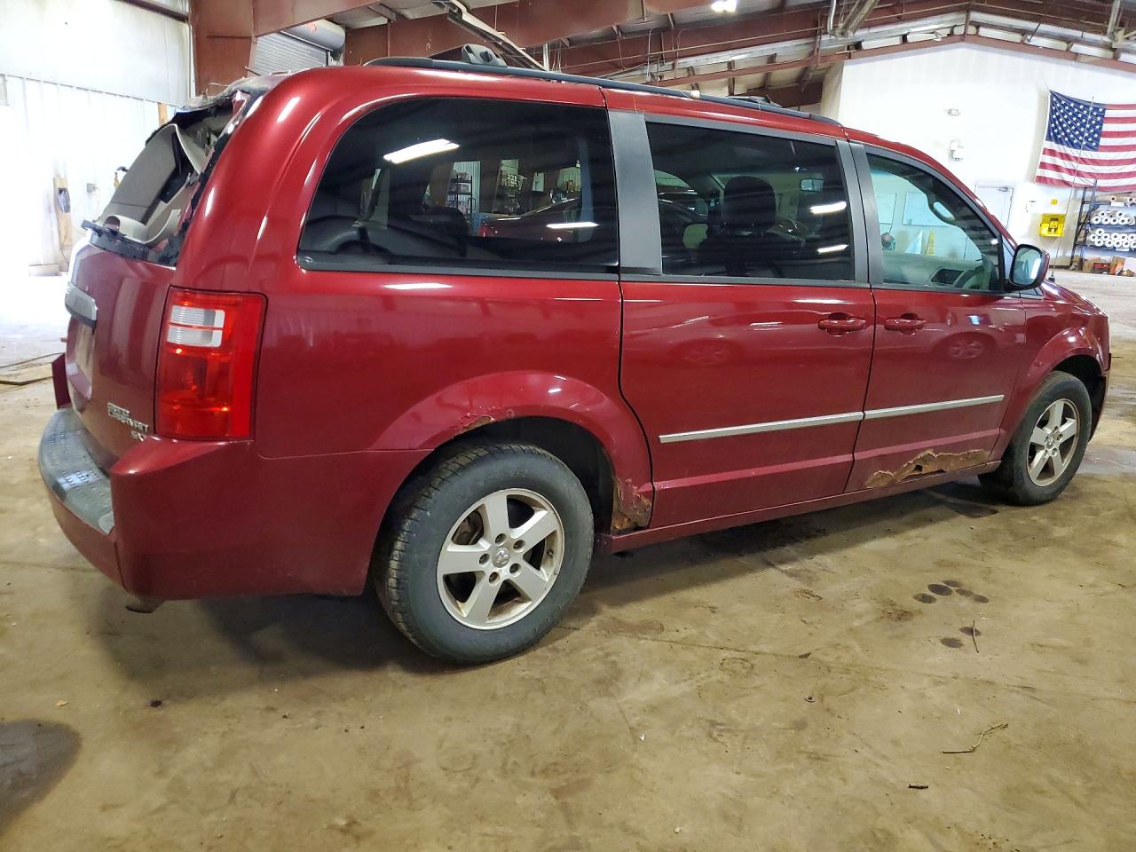 2010 Dodge Grand Caravan Sxt Red vin: 2D4RN5D18AR369109