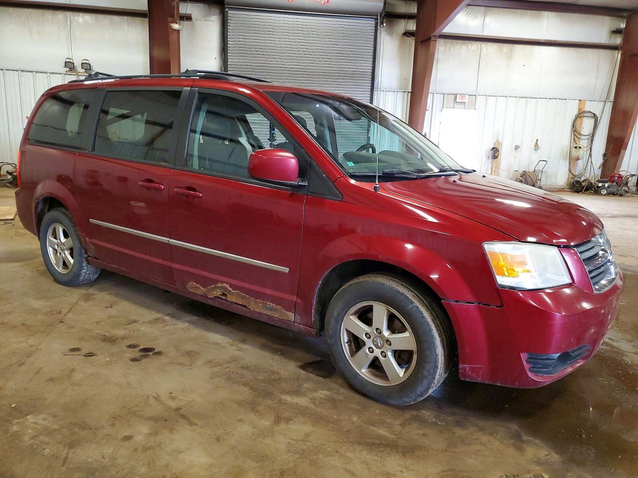 2010 Dodge Grand Caravan Sxt Red vin: 2D4RN5D18AR369109