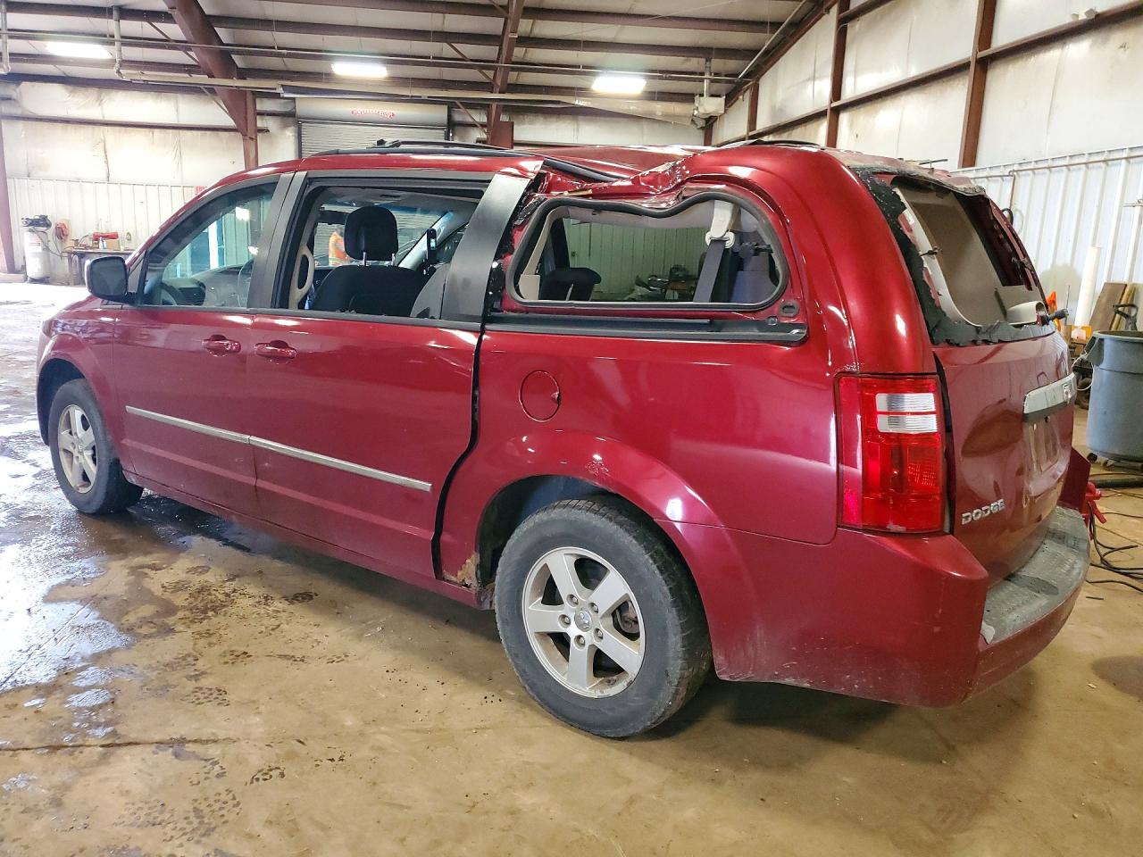 2010 Dodge Grand Caravan Sxt Red vin: 2D4RN5D18AR369109