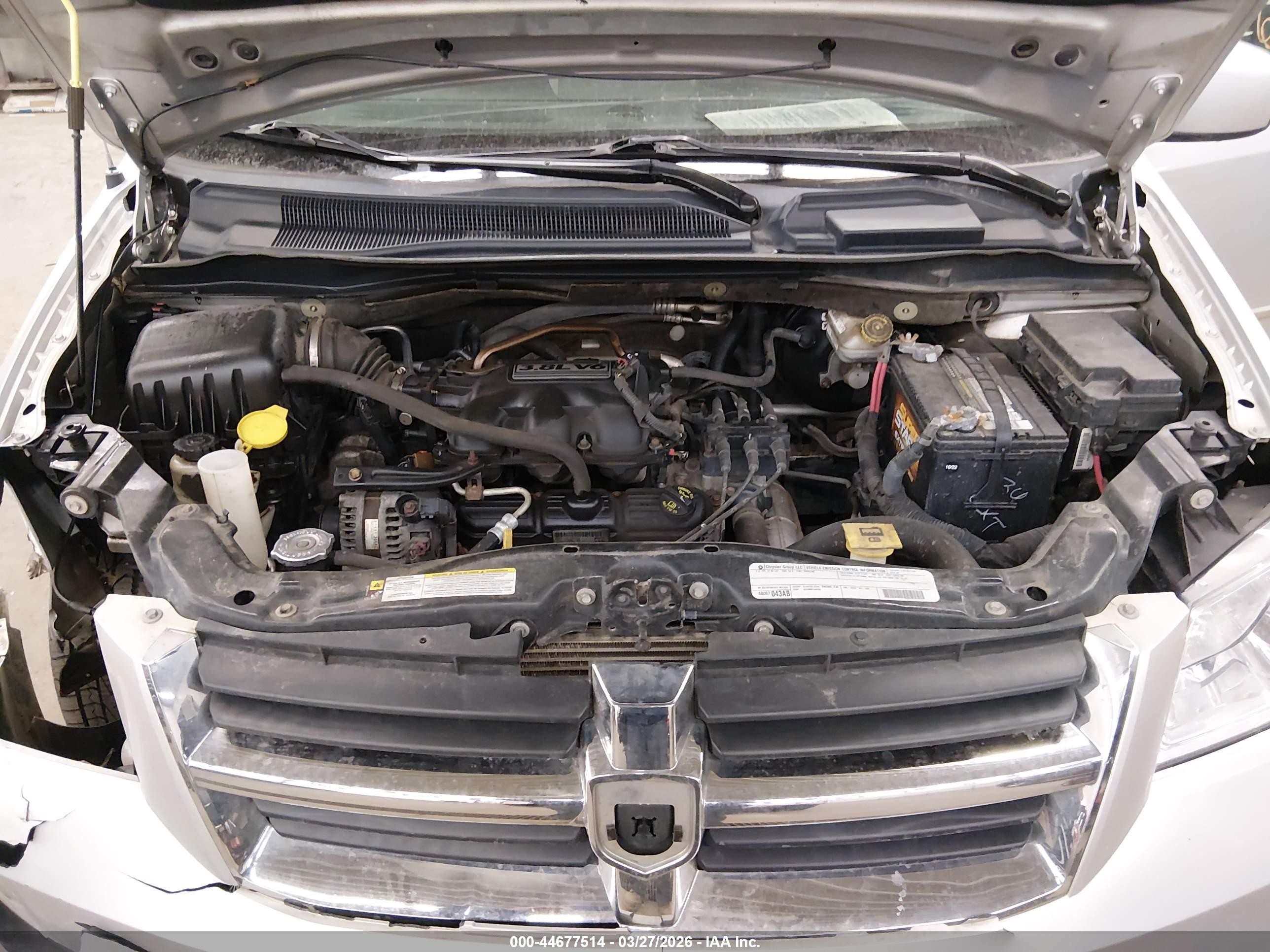 2010 Dodge Grand Caravan Sxt Silver vin: 2D4RN5D18AR458811