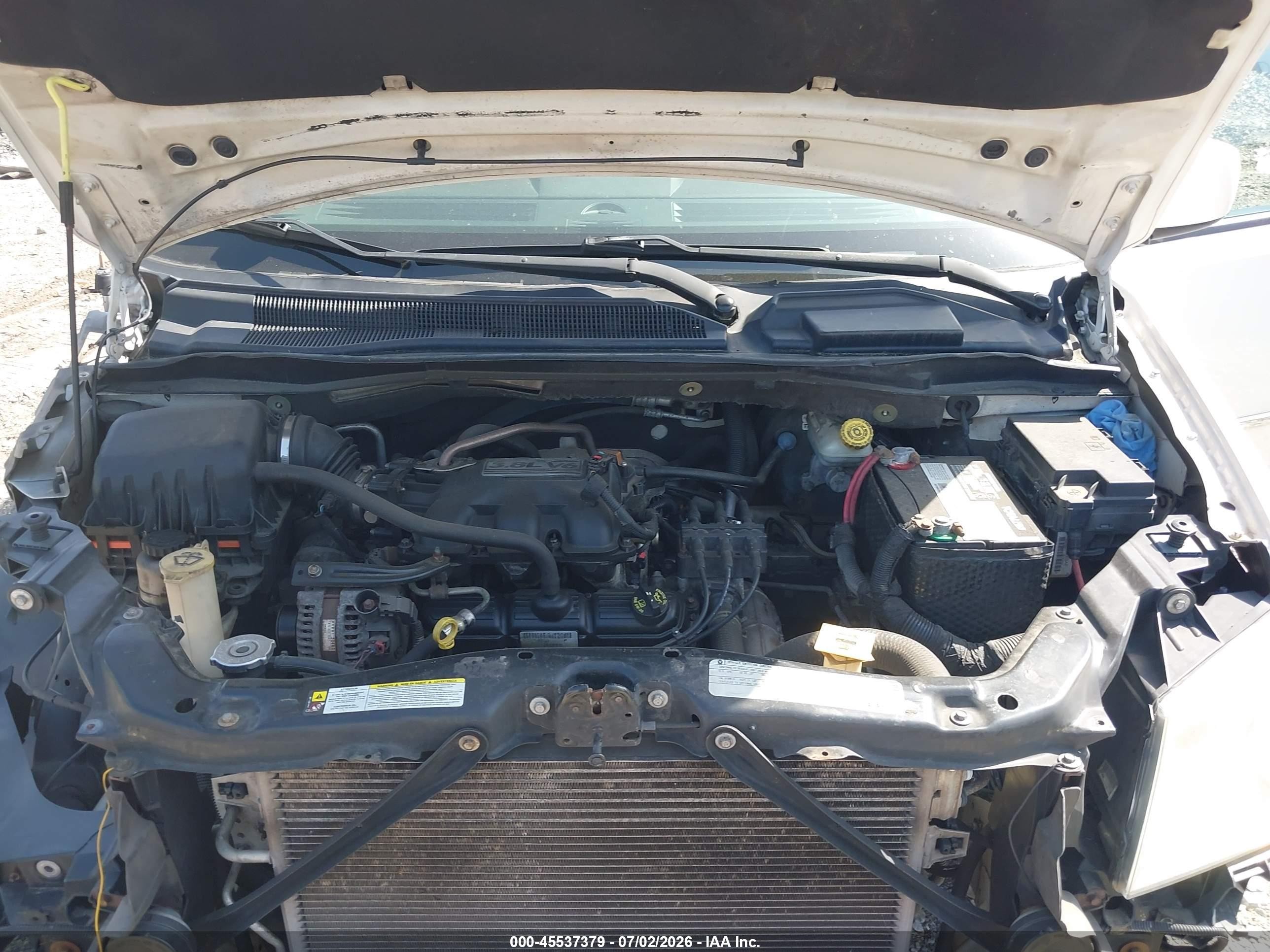 2010 Dodge Grand Caravan Sxt White vin: 2D4RN5D19AR118499