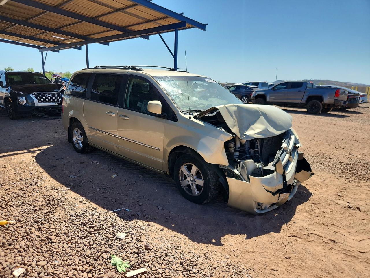 2010 Dodge Grand Caravan Sxt Gold vin: 2D4RN5D19AR238674