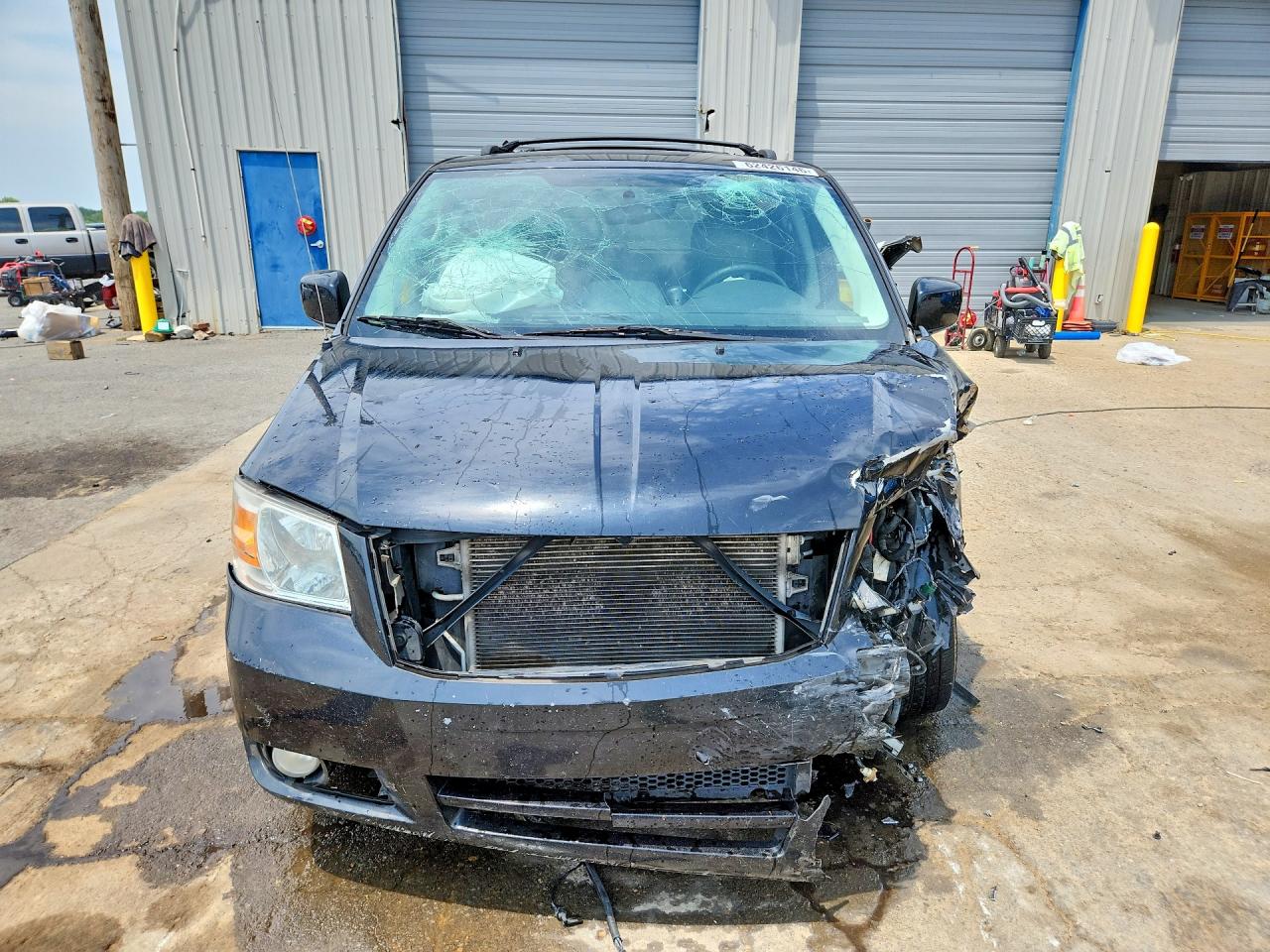 2010 Dodge Grand Caravan Sxt Black vin: 2D4RN5D19AR303376