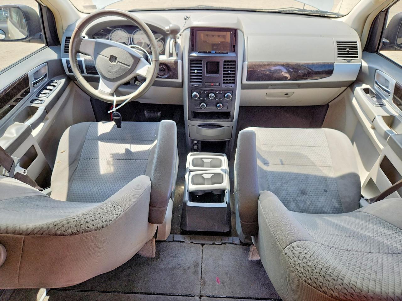 2010 Dodge Grand Caravan Sxt White vin: 2D4RN5D1XAR121413