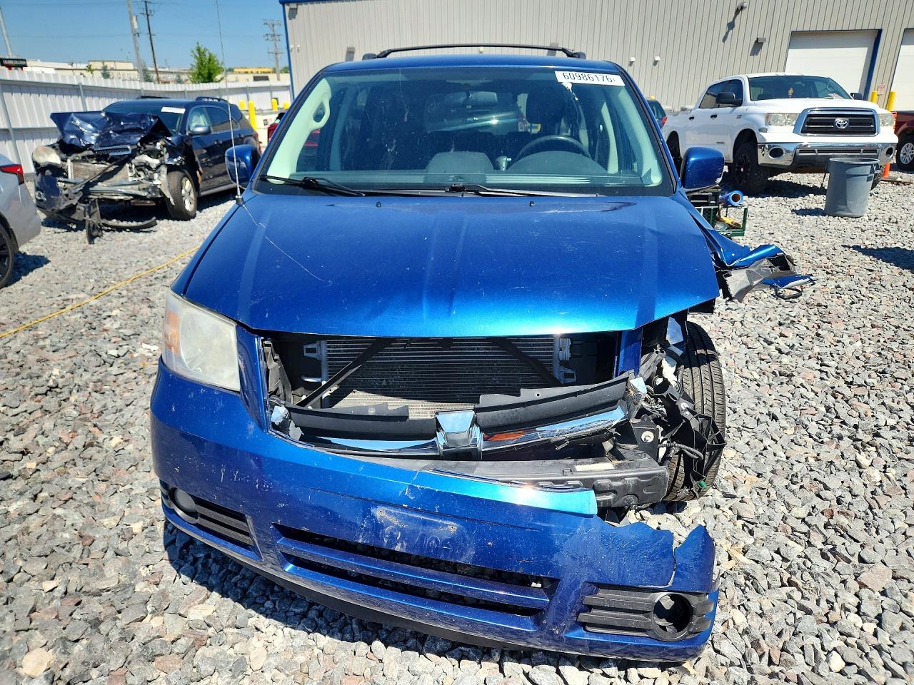 2010 Dodge Grand Caravan Sxt Blue vin: 2D4RN5D1XAR139796