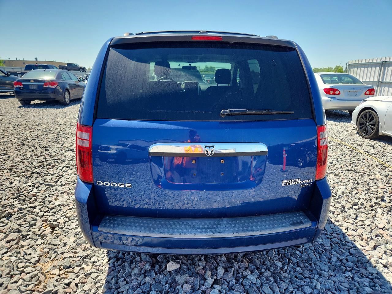 2010 Dodge Grand Caravan Sxt Blue vin: 2D4RN5D1XAR139796