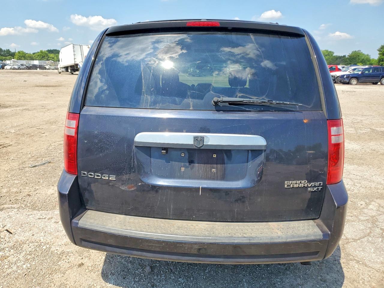 2010 Dodge Grand Caravan Sxt Blue vin: 2D4RN5D1XAR173074